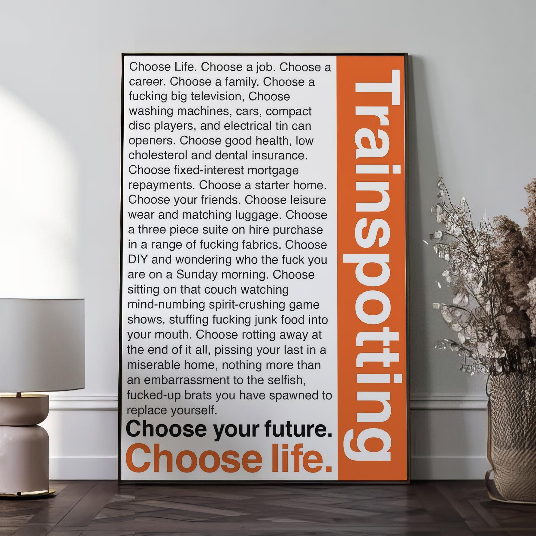 Trainspotting poster - Etsy 日本