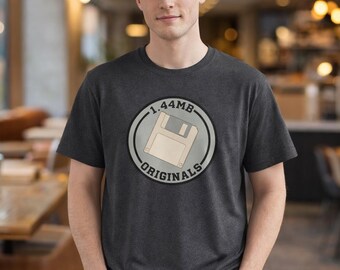1.44MB Originals Retro Computer T Shirt Minimal Tech Nostalgia Unisex Jersey Tee