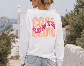 coole tantes club sweater, patentant geschenk, tante sweater, tantes club sweater, geschenk für tante, geschenk schwester, geschenk tante