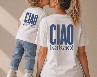 mini maglietta mamma, magliette mamma e mini, mini abbinamento mamma, camicie coppia abbinate, maglietta partner, maglietta cool mama club, geschenk für mama