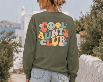 coole tantes club sweater, patentant geschenk, tante sweater, tantes club sweater, geschenk für tante, geschenk schwester, geschenk tante