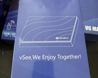 vSeeBox v6 Max - Modelo más reciente - TV Box / vSeeBox V6 Max Android TV Box – Último modelo