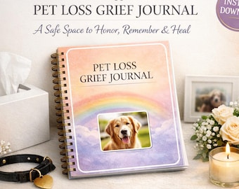Diario de duelo por la pérdida de una mascota: Sanando después de perder a tu perro