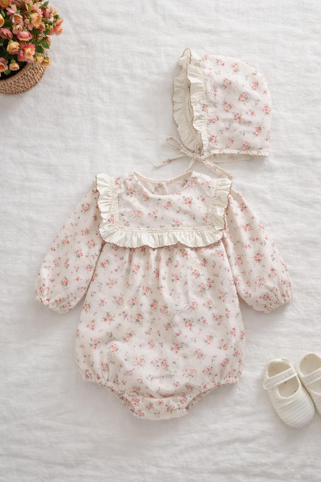 Body Baby Gap Blanc Lapin Manches Courtes Fille 3-6 Mois - Occasion Très Bon état