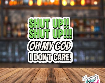Charlie Kelly Quote Sticker | Always Sunny TV Comedy Decal