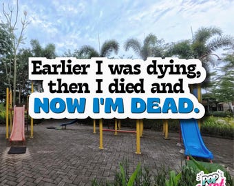 Parks and Rec Chris Trager Quote Sticker | Comedy TV Show Decal