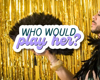 Drag Queen Sticker | Ru Paul Quote, RPDR TV Reality Show (Laptop, Water Bottle)