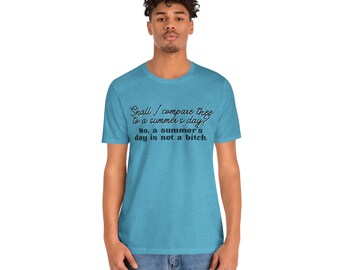 New Girl Quote T-Shirt | Summers Day TV Comedy Tee