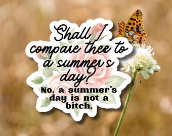 New Girl Nick Miller Quote Sticker | Funny TV Show Decal