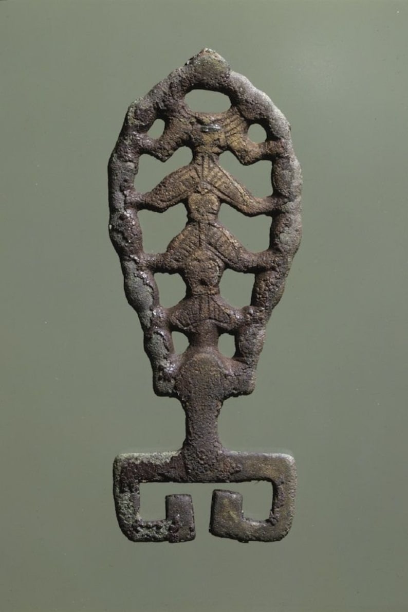Viking Era Key of Bees Cast in Bronze or 925 Silver Etsy