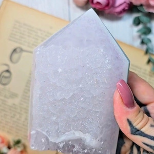 Suikerachtige druzy-kwarts | Agaattoren Ct600