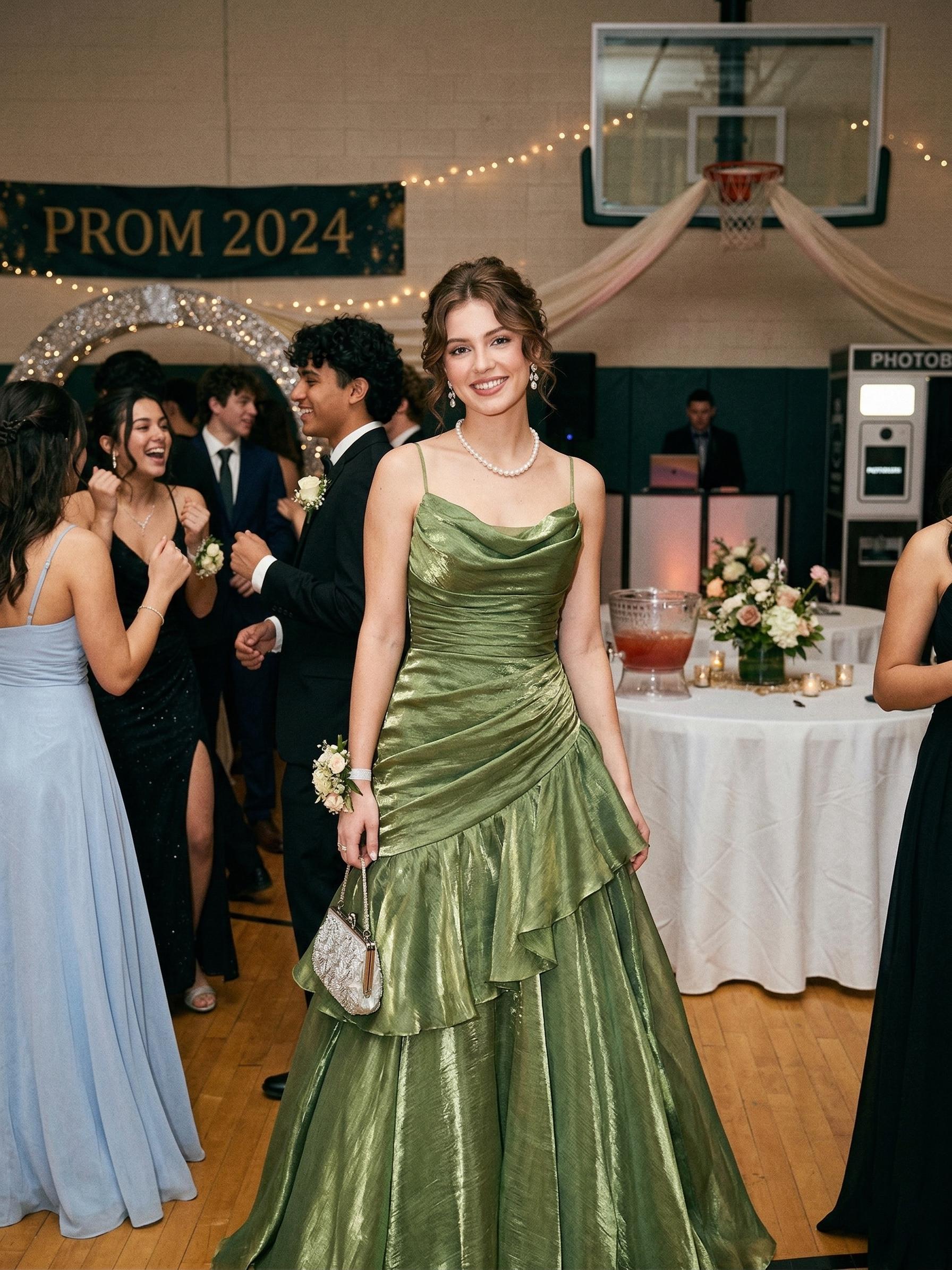 Shimmer Prom Dress - Etsy