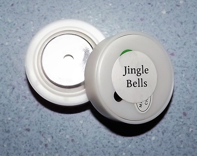 Just IN NOS Jingle Bells Song Touch Button Music Box Plastic With Metal