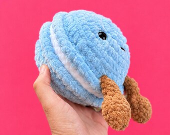 Weighted Macaron Plushy Buddy 7"X7"