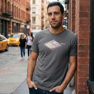 Retro computer 3.5" floppy disk graphic tee | Vintage floppy T-Shirt, 80s Computer Shirt