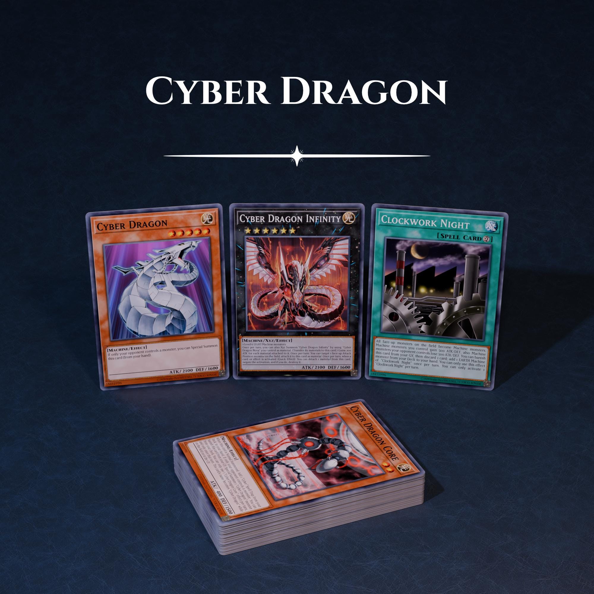 Cyber Dragon Deck - Etsy