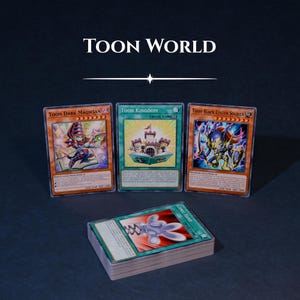 yugioh toon deck for sale Yu-Gi-Oh Complete Toon Deck + Extra Deck *Tournament Ready* Bookma + Extra  Bonus