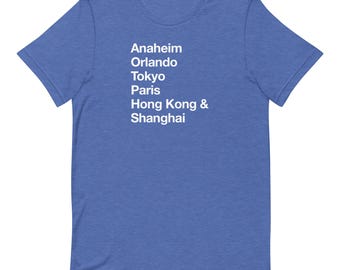 Disney Parks Drehorte T-Shirt