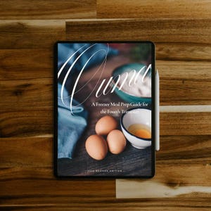 Ouma Mahlzeitenführer nach der Geburt Gefrierschrank | 4. Trimester Rezepte für neue Mütter (PDF)