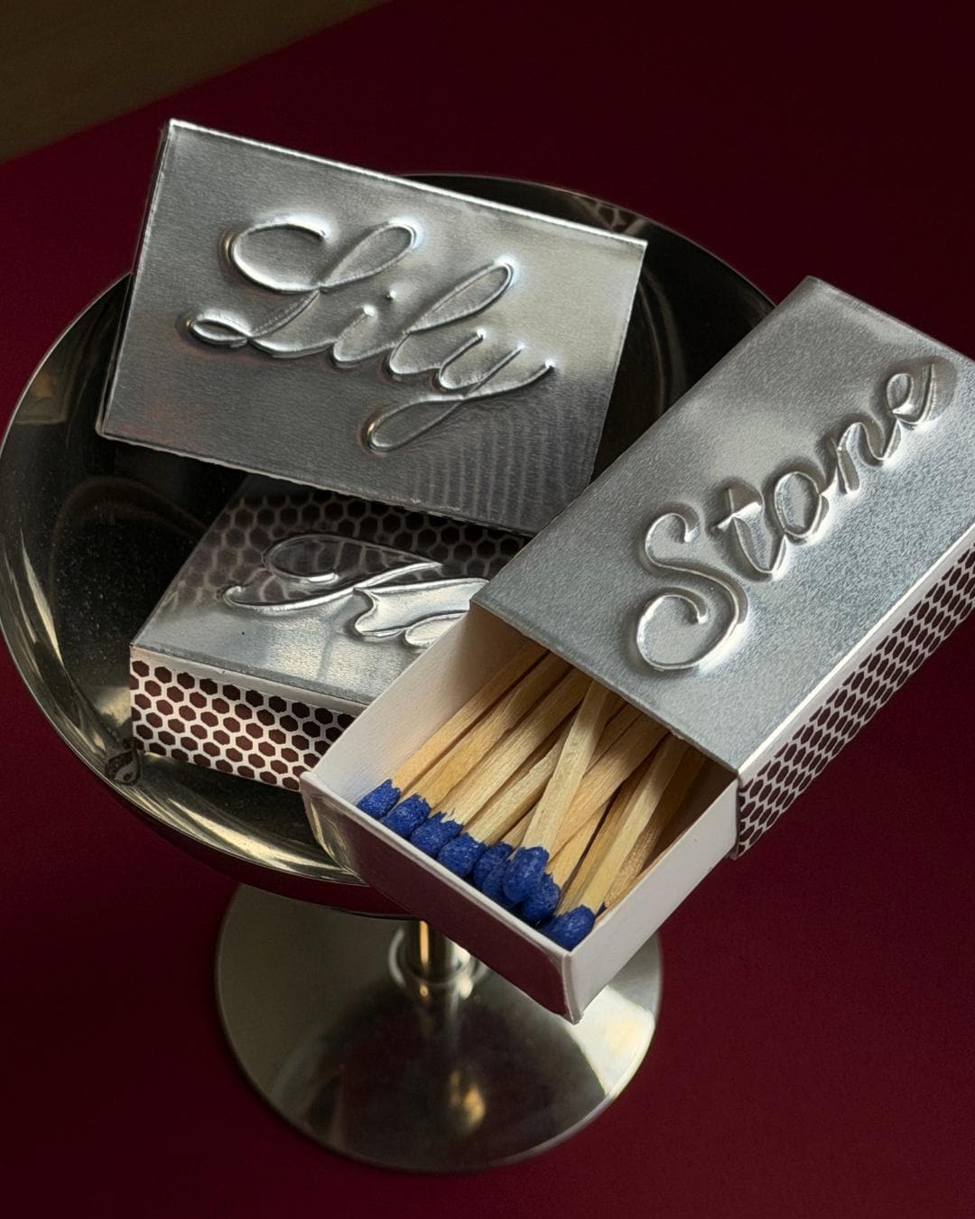 【ヴィンテージ】シルバーマッチボックスホルダー Vintage Silver Match Box Holder - Etsy