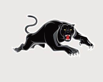 Rugby League SVGs: NRL Penrith Panthers, Detailed, National Rugby League, Premiership Team, PNG Cricut File