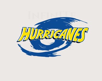 Hurricanes Rugby Team SVG, New Zealand Super Rugby, Wellington Sports Team, NZ Clipart, PNG Printable, Cricut Digital File, Lasercut File