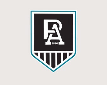 Port Adelaide AFL SVG, South Australia Football Club, Australian Football League, Aussie Rules, PNG Printable, Cricut Digital Lasercut File