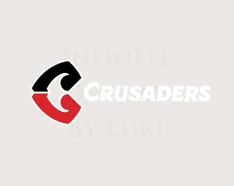 Crusaders Team SVG, New Zealand Super Rugby, Christchurch Sports Team, NZ Sports Clipart, PNG Printable, Cricut Digital File, Lasercut File
