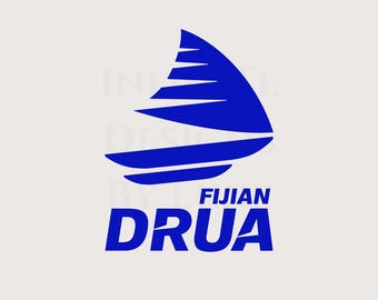 Fijian Drua Team SVG, Fiji Sports Team, New Zealand Super Rugby, NZ Sports Logo Clipart, PNG Printable, Cricut Digital File, Lasercut File