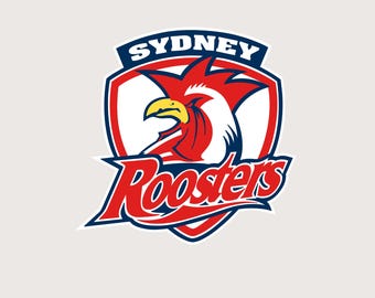 Rugby League SVGs: NRL Sydney Roosters, Detailed, National Rugby League, Premiership Team, PNG Cricut File