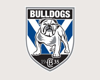 Rugby League SVGs: NRL Bulldogs, Detailed, National Rugby League, Premiership Team, PNG Cricut File