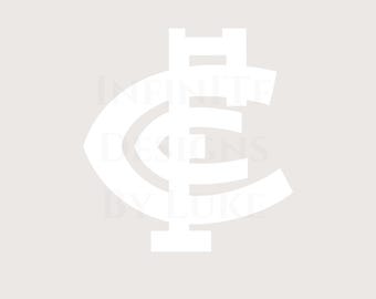 Carlton Football Club AFL SVG, Melbourne Footy, Blues, Australian Logos, Aussie Rules, PNG Printable, Cricut Digital Lasercut File