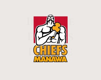 Chiefs Manawa SVG, New Zealand Women's Super Rugby, Hamilton, Waikato Sports Team, NZ Clipart, PNG Printable, Cricut Digital Lasercut File