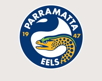 Rugby League SVGs: NRL Parramatta Eels, Detailed, National Rugby League, Premiership Team, PNG Cricut File