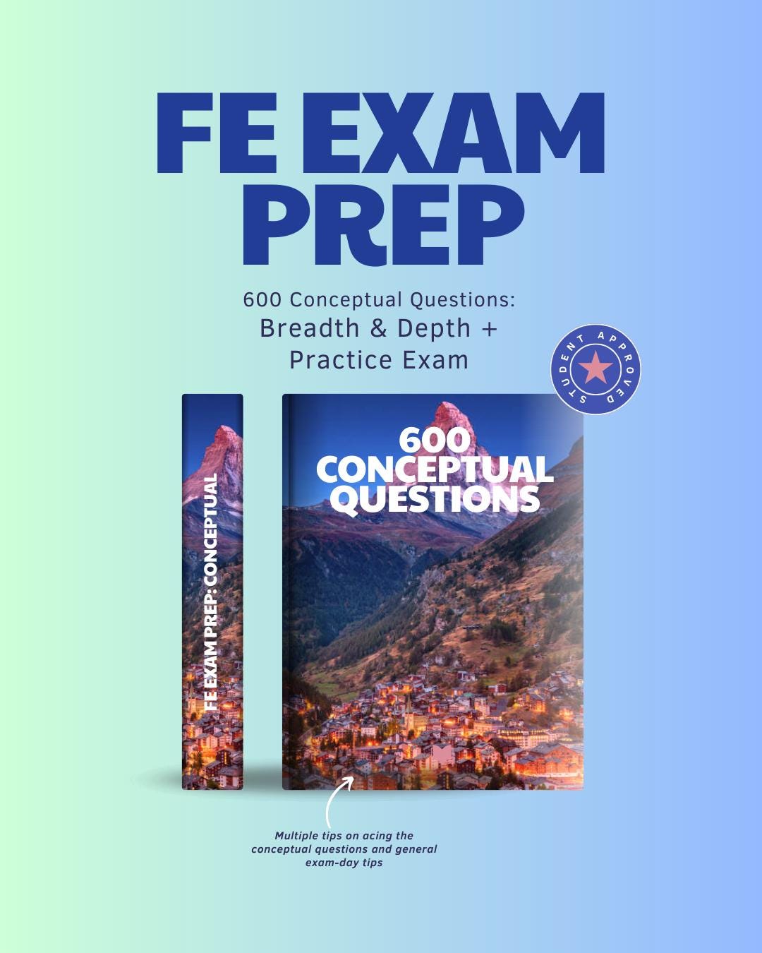 FE Exam Prep - Civil - 600 Conceptual Questions Workbook (breadth ...