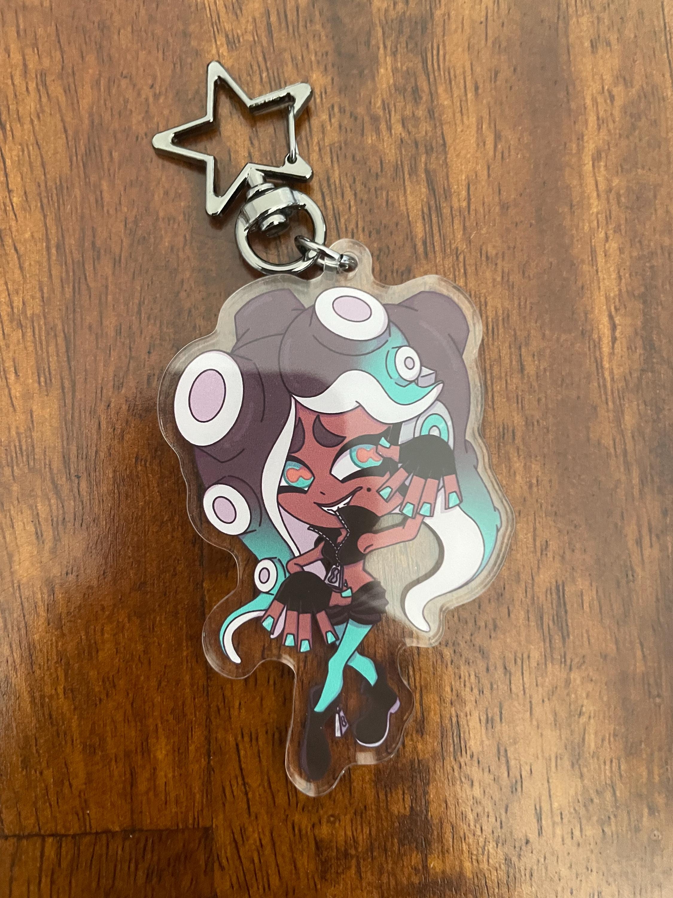 Idol Keychains Splatoon Idol Single Sided Acrylic Keychains | US ONLY - Etsy