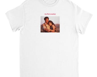 The Mummy T-shirt, Brendan Frazer jung, Rachel Weisz heiß, 90er Jahre Y2K nostalgische Kleidung