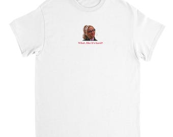 Natürlich Blond 'Wie ist es schwer?' T-Shirt mit nostalgischem 90er Jahre Filmen T-Shirt