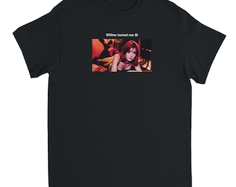 Buffy The Vampire Slayer T-Shirt Willow bisexuell unisex T-Shirt 90er Jahre Y2K TV-Serie