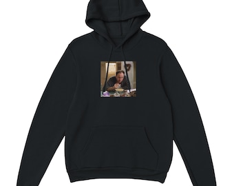 Die Sopranos Tony Eating Food Hoodie, 90er Jahre TV-Show Nostalgie Pullover