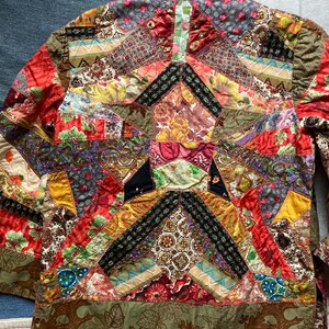 Patchwork quilt jacket image 10