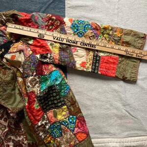 Patchwork quilt jacket image 12