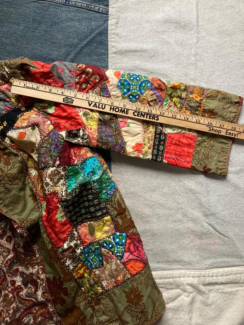 Patchwork quilt jacket image 12