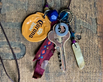 bottle cap talisman necklace: Yes, Corona light only, please