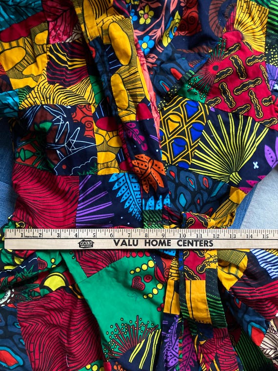 African patchwork festival jacket - image 9