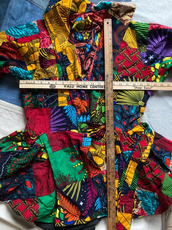 African patchwork festival jacket - image 6