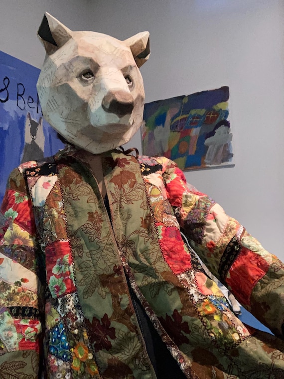 Patchwork quilt jacket - image 4