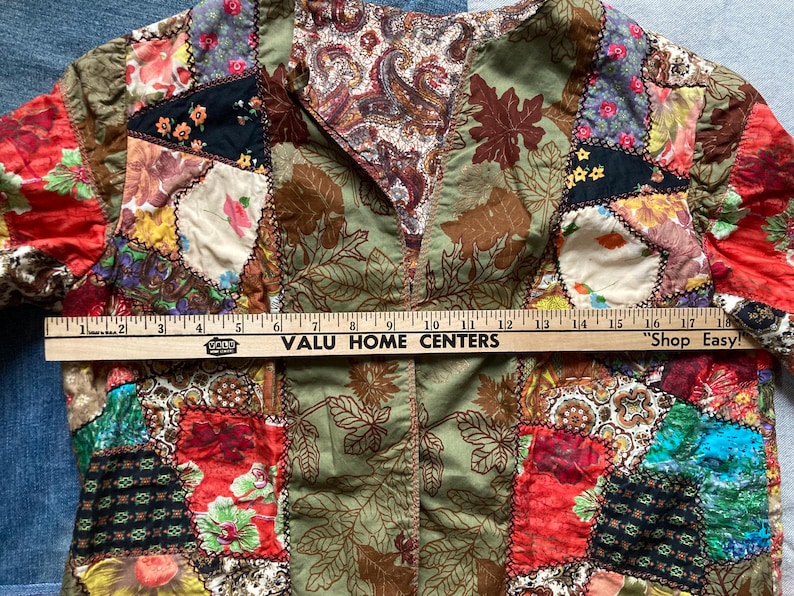 Patchwork quilt jacket image 9
