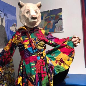 Afrikanische Patchwork Festival Jacke