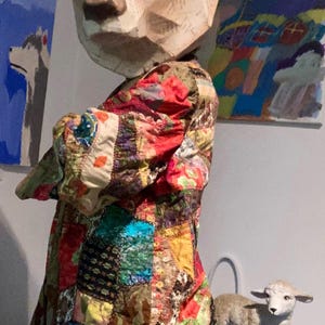 Patchwork quilt jacket image 3